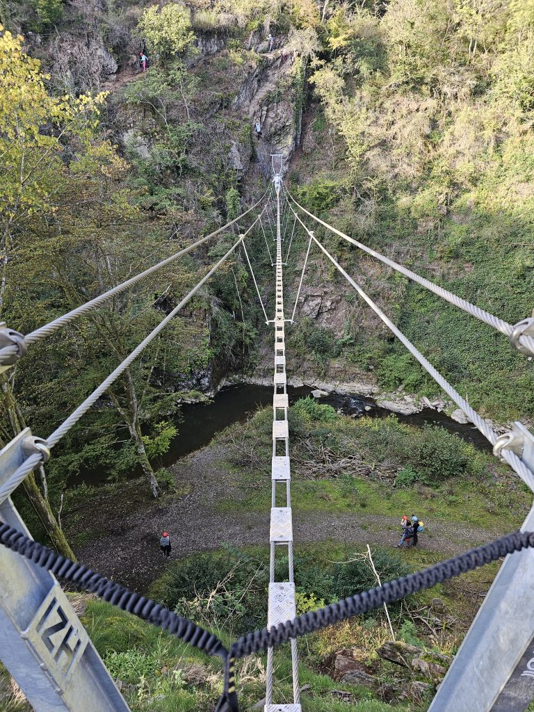 Burgenklettersteig-Hangbrug