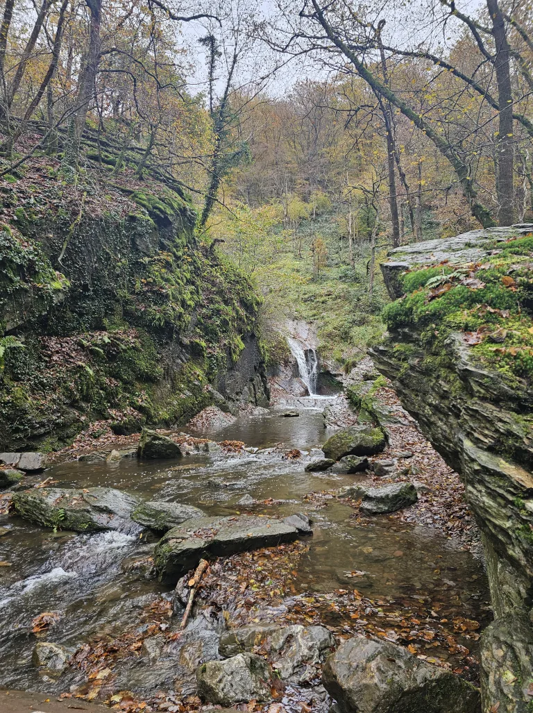 Ninglinspo in de ardennen waterval