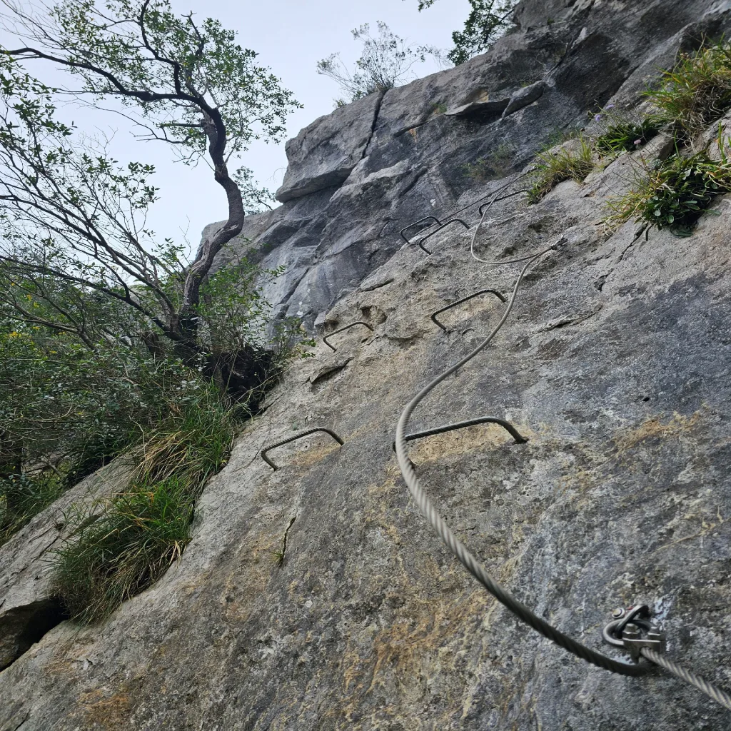 Obstakel Via Ferrata del Calera