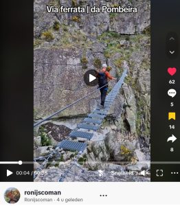 Via Ferrata da Pombeira Video