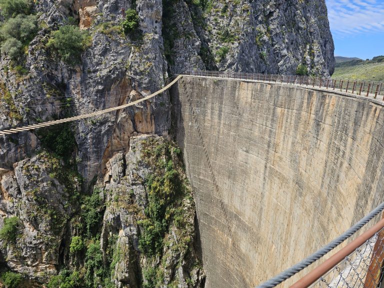 Via Ferrata Los Caballeros loopbrug