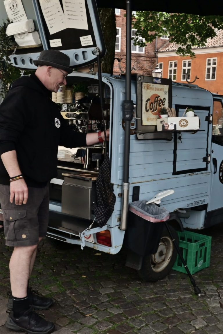 Ribe Centrum koffie kar